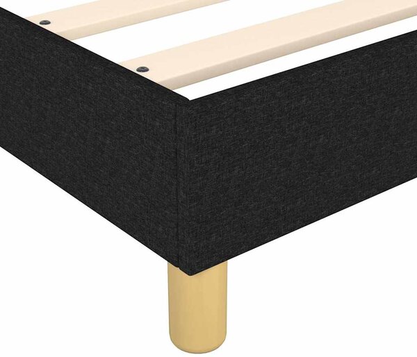 Rám postele s boxspringem černá 90x190 cm textil 3120576
