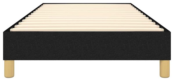 Rám postele s boxspringem černá 90x190 cm textil 3120576