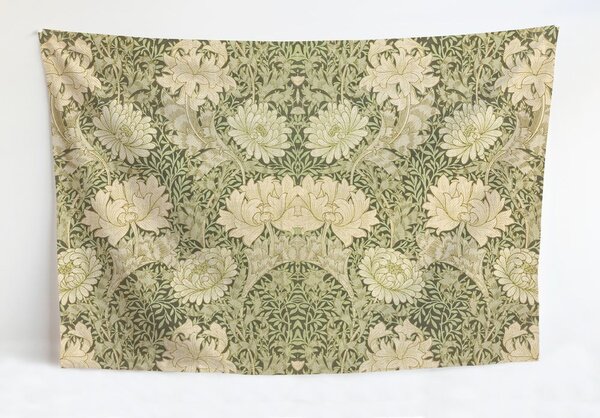 Pléd s příměsí bavlny Tierra Bella Green Morris, 170 x 240 cm