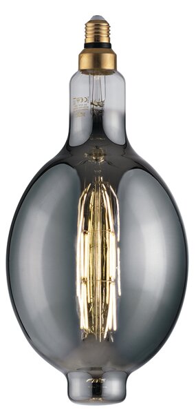 FAN I-LUXA-S-E27-BT180 Dekorativní LED žárovka LUXA SMOKE BT180 E27 8W 150LM 1800K 300° 180x385MM 15000h CRI80 - FANEUROPE