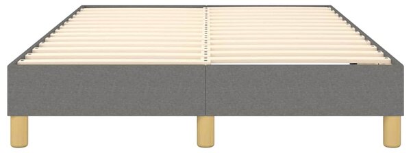 Rám postele s boxspringem tmavě šedá 120 x 200 cm textil 3120599