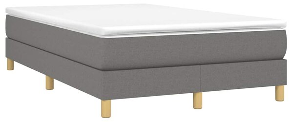 Rám postele s boxspringem tmavě šedá 120 x 200 cm textil 3120599