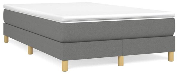 Rám postele s boxspringem tmavě šedá 120 x 200 cm textil 3120599