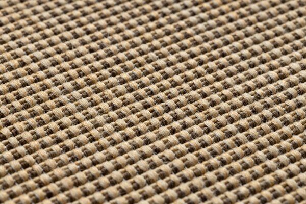 Balta Kusový koberec Sisal FLOORLUX 20580 natural / coffee Rozměr: 120x170 cm