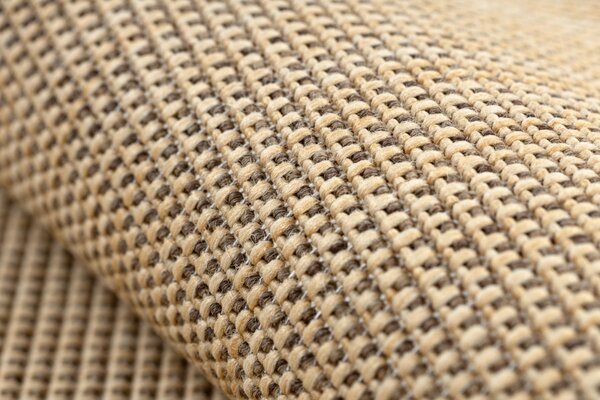 Balta Kusový koberec Sisal FLOORLUX 20580 natural / coffee Rozměr: 120x170 cm