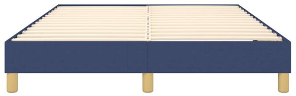 Rám postele s boxspringem modrý 140 x 200 cm textil 3120620