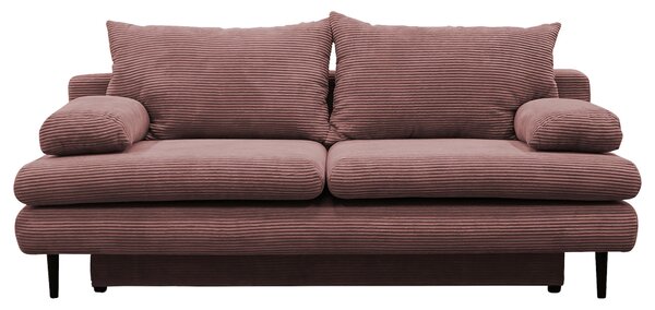 ROZKLÁDACÍ POHOVKA, textil, starorůžová P & B - Rozkládací pohovky, Online Only