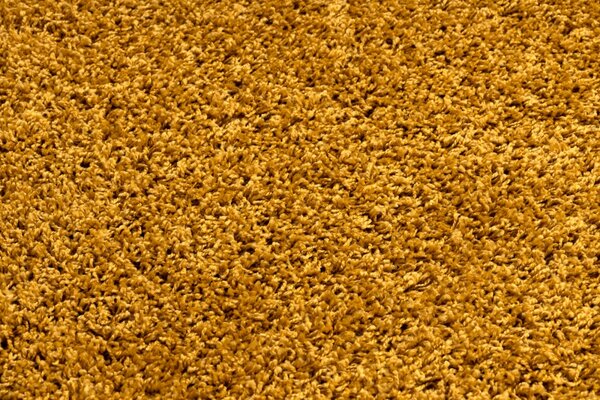 Makro Abra Kulatý koberec jednobarevný SOFFI shaggy 5cm žlutý Rozměr: průměr 80 cm