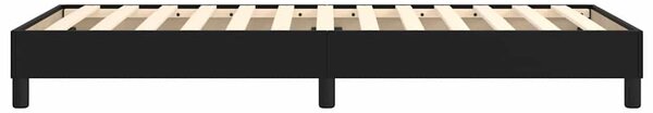 Rám postele s boxspringem černá 100 x 200 cm umělá kůže 3120682