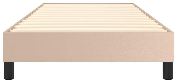 Rám postele s boxspringem cappuccino 100x200 cm umělá kůže 3120687