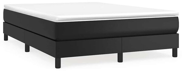 Rám postele s boxspringem černá 140 x 200 cm umělá kůže 3120700