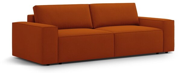 Rozkládací pohovka v cihlové barvě 247 cm Jodie – Micadoni Home