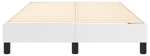 Rám postele s boxspringem bílý 120 x 200 cm umělá kůže 3120689