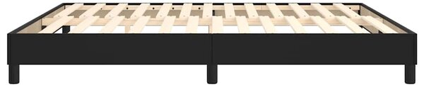 Rám postele s boxspringem černá 160 x 200 cm umělá kůže 3120706