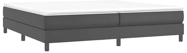 Rám postele s boxspringem černá 200 x 200 cm umělá kůže 3120718