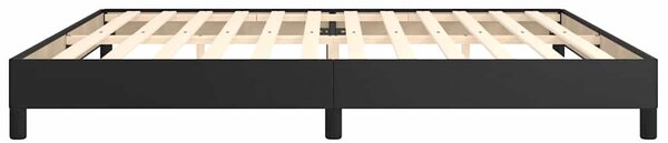 Rám postele s boxspringem černá 200 x 200 cm umělá kůže 3120718
