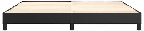 Rám postele s boxspringem černá 200 x 200 cm umělá kůže 3120718