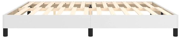 Rám postele s boxspringem bílá 200 x 200 cm umělá kůže 3120719