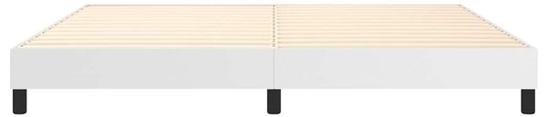 Rám postele s boxspringem bílá 200 x 200 cm umělá kůže 3120719