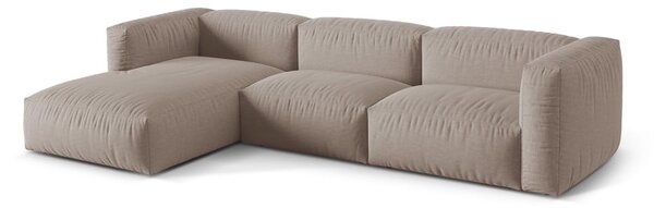 Béžová modulární rohová pohovka (levý roh) Martina – Micadoni Home