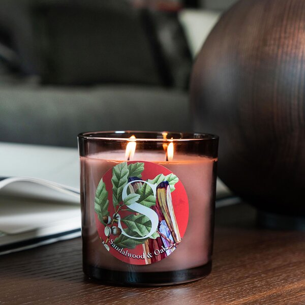Pernici Elementi - Sandalwood & Oak Doba hoření: 60 - 65 hodin