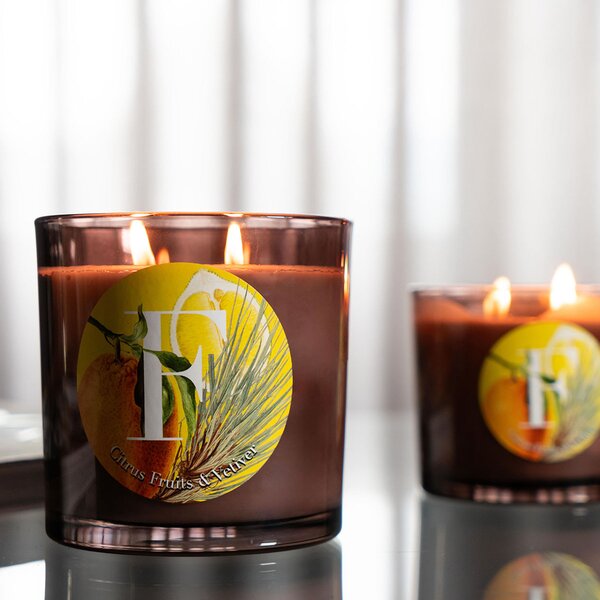 Pernici Elementi - Citrus Fruit & Vetiver Doba hoření: 40 - 45 hodin