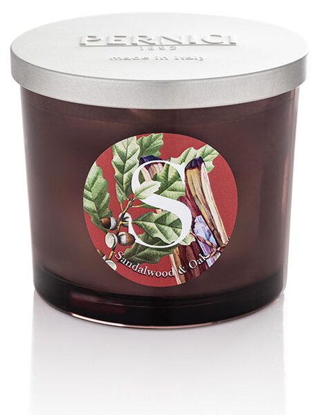 Pernici Elementi - Sandalwood & Oak Doba hoření: 60 - 65 hodin