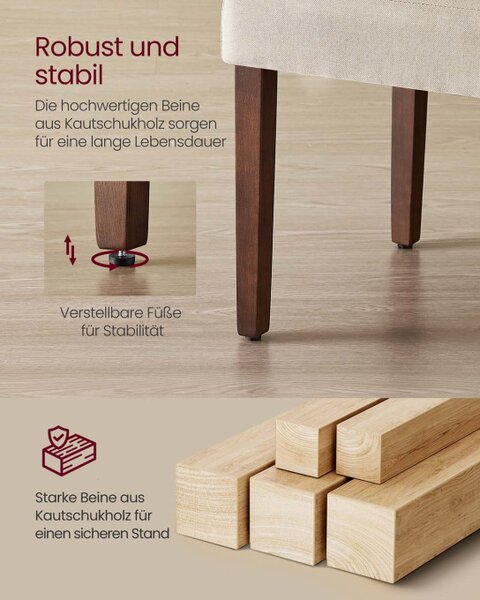 Set dvou jídelních židlí KDC158W01 (2 ks)