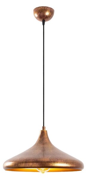 Závěsný lustr Barek - 11545, měděná
