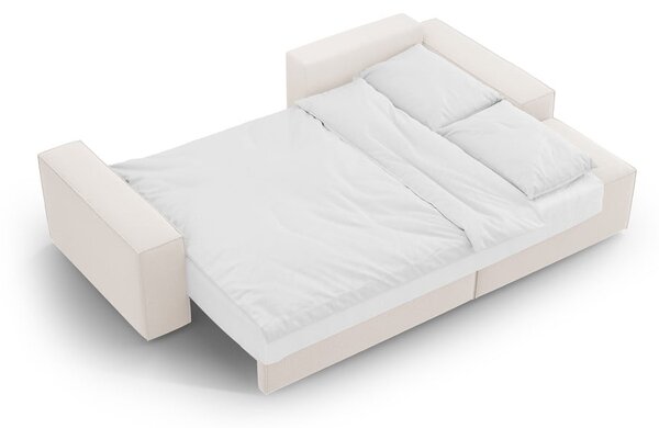 Béžová rozkládací rohová pohovka (pravý roh) Jodie – Micadoni Home