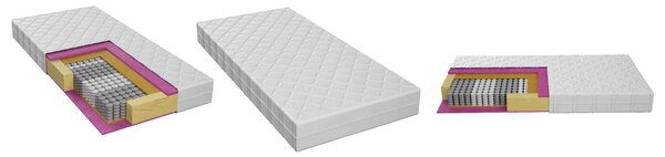 TAŠTIČKOVÁ MATRACE, 120/200 cm Boxxx - Pěnové matrace, Online Only