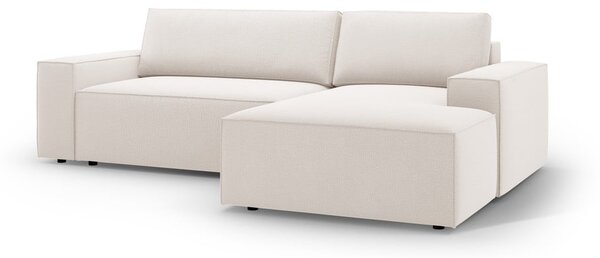 Béžová rozkládací rohová pohovka (pravý roh) Jodie – Micadoni Home
