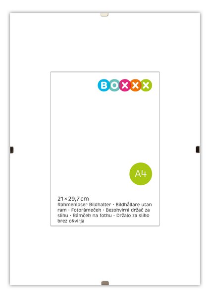 KLIPOVÝ RÁMEČEK, 1 foto 13 cm x 18 cm Boxxx - Fotorámečky & obrazové rámy