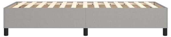 Rám postele s boxspringem světle šedá 80 x 200 cm textil 3120814