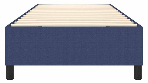 Rám postele s boxspringem modrá 90x190 cm textil 3120828