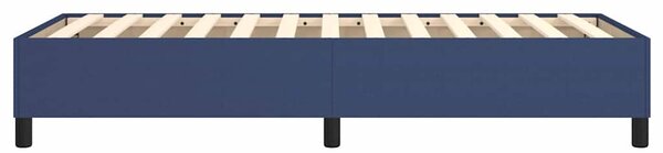 Rám postele s boxspringem modrá 90x190 cm textil 3120828