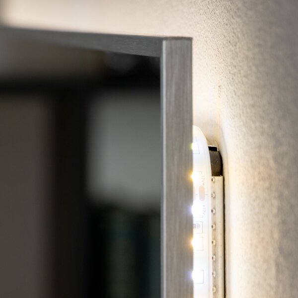 Brilagi -LED Koupel. zrcadlo DESIO LED/28W/230V 60x80 cm IP44 CRI 90 stm. + CCT