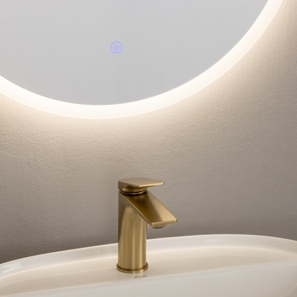 Brilagi -LED Koup. zrcadlo BERNATE LED/19W/230V pr. 60 cm IP44 CRI 90 stm. + CCT