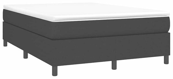 Rám postele s boxspringem černý 140 x 190 cm textil 3120856