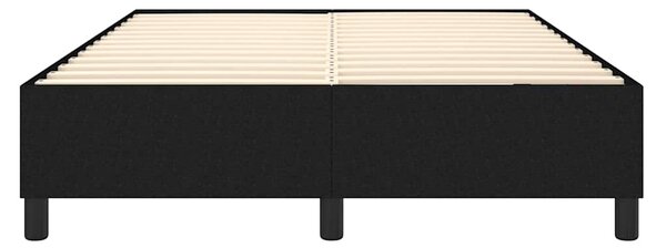 Rám postele s boxspringem černý 140 x 190 cm textil 3120856
