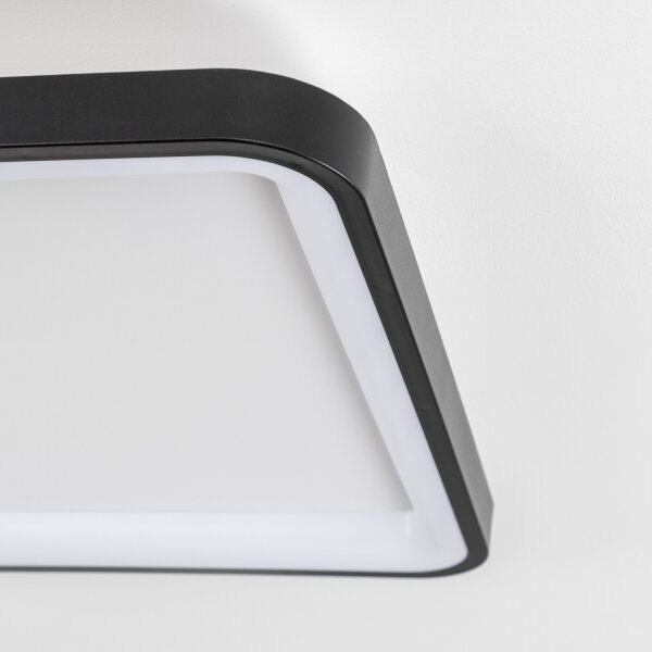 Brilagi - LED Stmív. stropní svítidlo FALCON SLIM LED/50W/230V 50x50 cm černá+DO