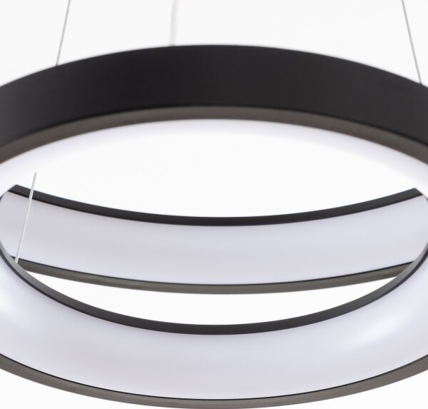 Brilagi - LED Stmív. lustr na lanku FALCON SLIM LED/68W/230V pr. 50 cm černá +DO