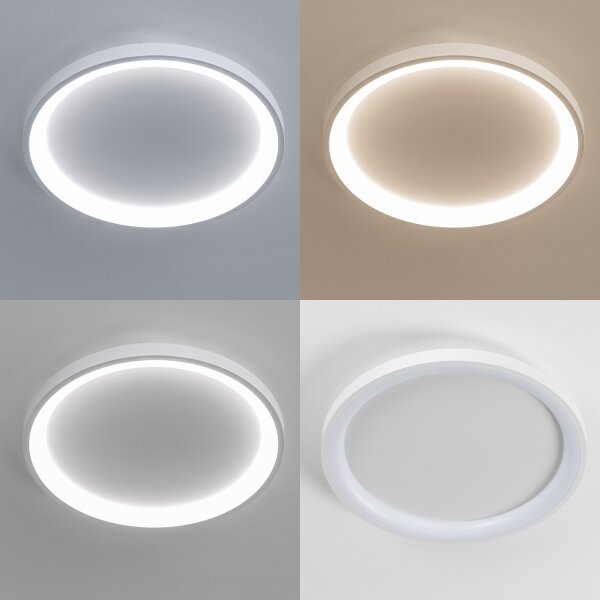Brilagi -LED Stmív. stropní svítidlo FALCON SLIM LED/42W/230V pr. 50 cm bílá +DO