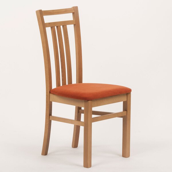 Stima Židle LOTY Odstín: Dub Wotan, Látky: VELVET terracotta 44