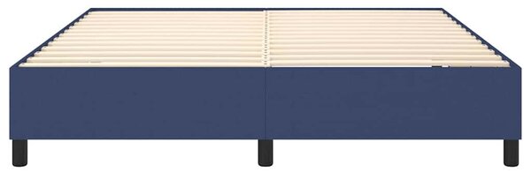 Rám postele s boxspringem modrý 180 x 200 cm textil 3120884