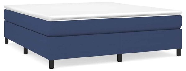 Rám postele s boxspringem modrý 180 x 200 cm textil 3120884