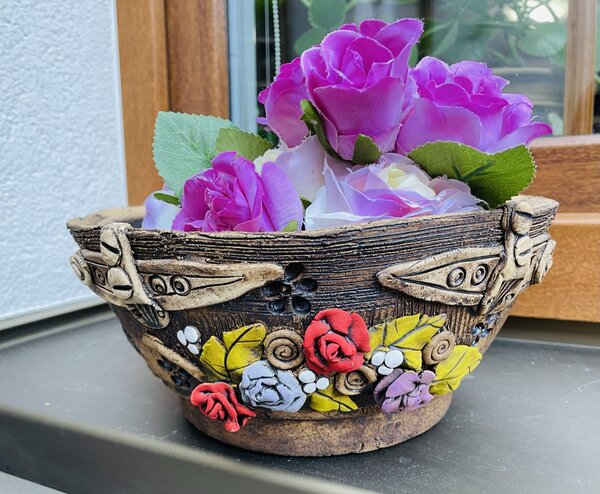 Keramika Javorník Mísa - růže