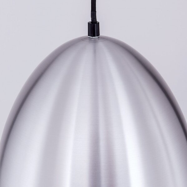 Orion HL6-1630/1S Závěsné svítidlo LOFT matný hliník průměr 30cm
