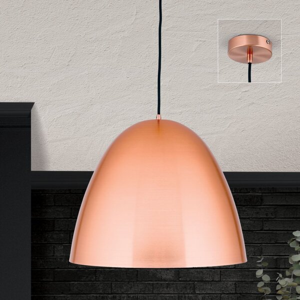 Orion HL6-1631/1K Závěsné svítidlo LOFT měděné průměr 40cm
