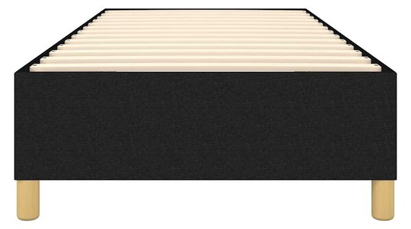 Rám postele s boxspringem černá 90x190 cm textil 3120923